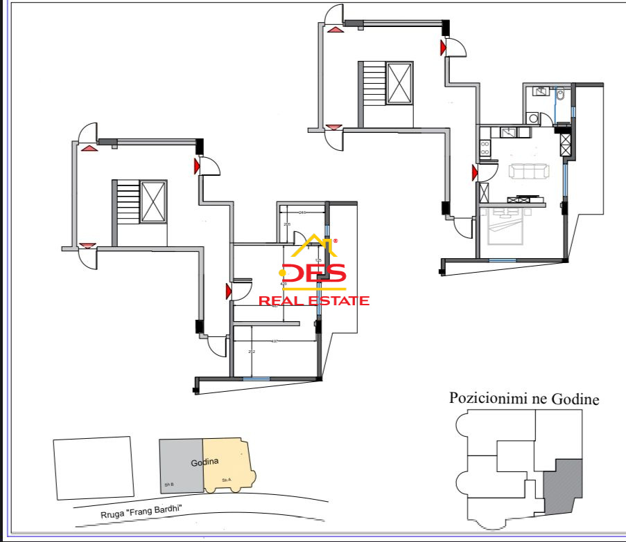 Foto e Apartment në shitje Rruga Frang Bardhi   Apartamenti organizohet , Tirane, Tiranë