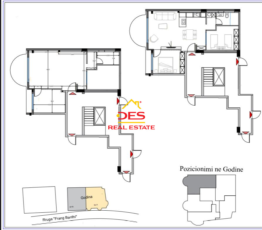 Foto e Apartment në shitje Rruga Frang Bardhi   Apartamenti organizohet , Tirane, Tiranë