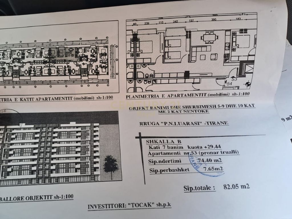 Foto e Apartment në shitje tregu elektrik, Tiranë