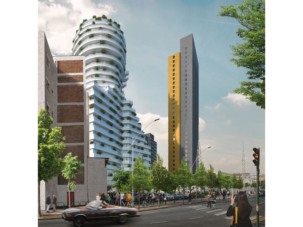 Tirana Rock Tower - photos