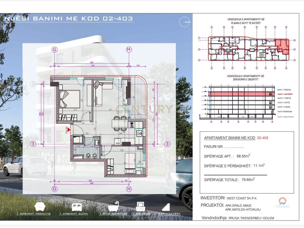 Foto e Apartment në shitje Golem, Durrës