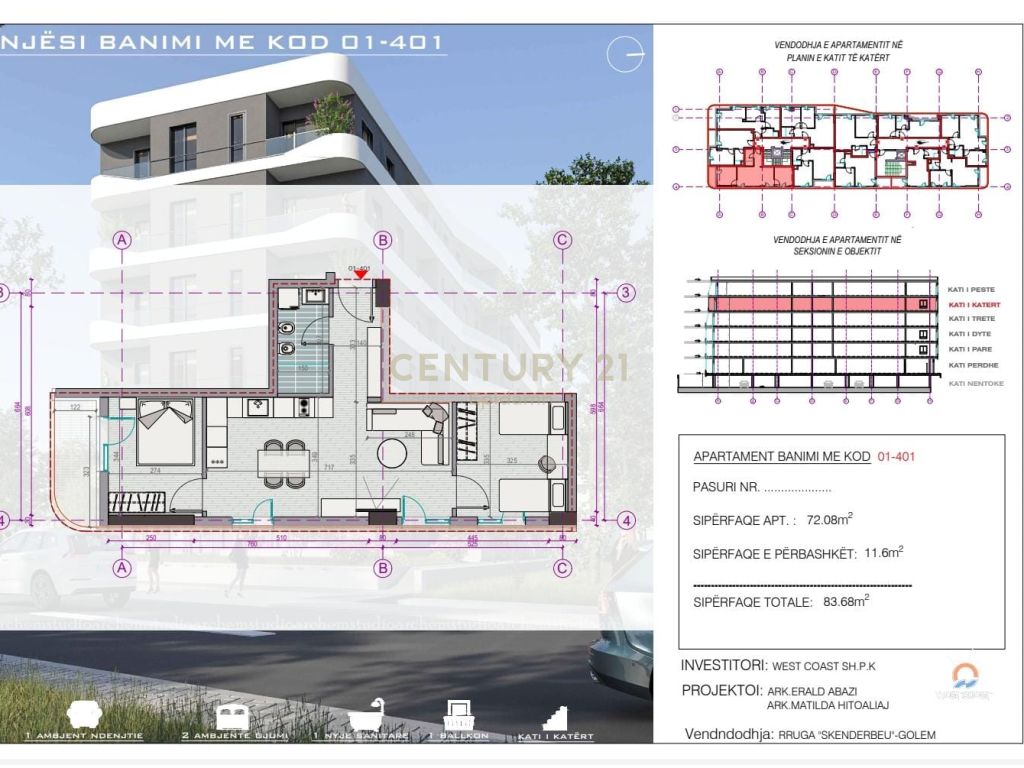 Foto e Apartment në shitje Golem, Durrës