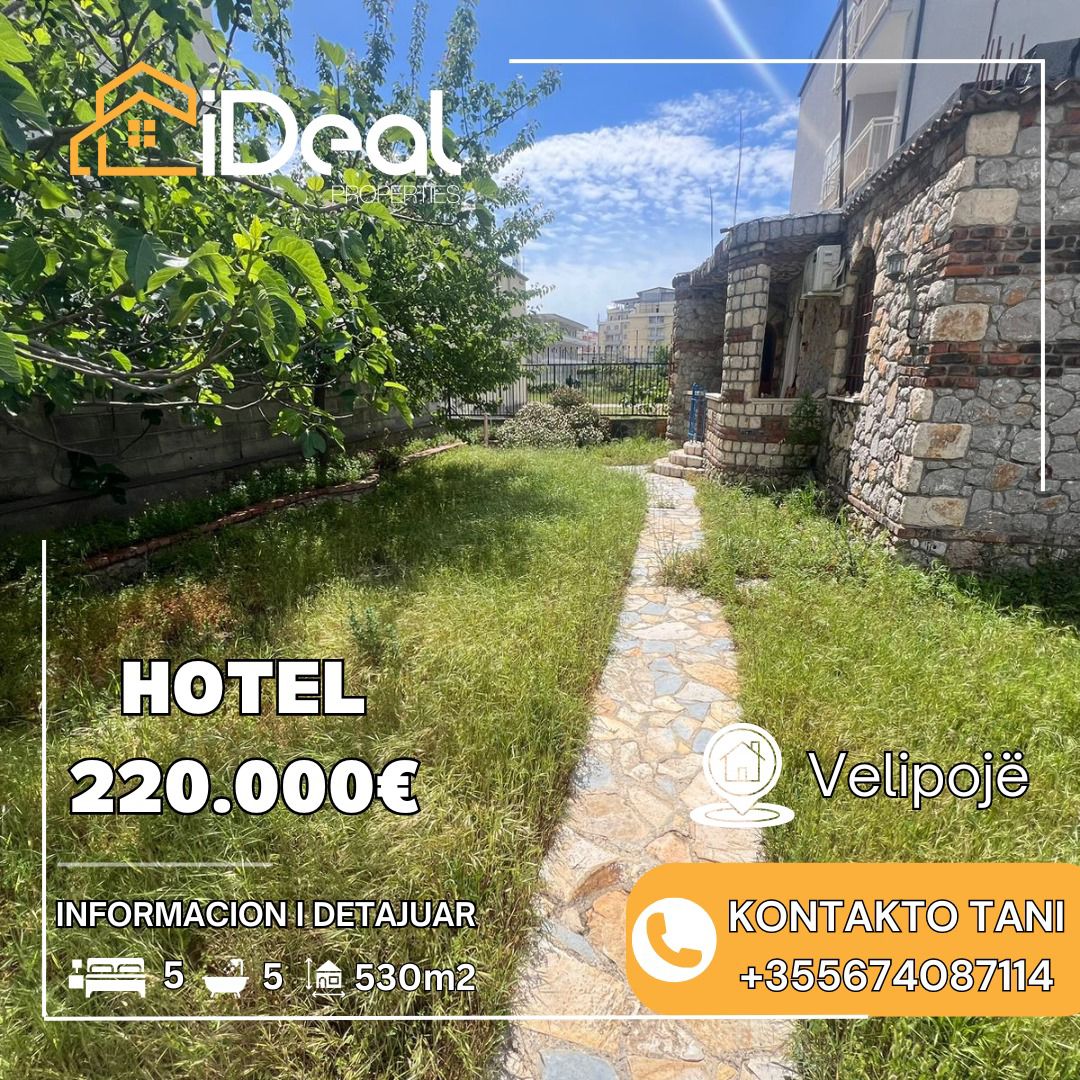 Foto e Hotel në shitje rr. nr.10, Velipojë, Shkodër