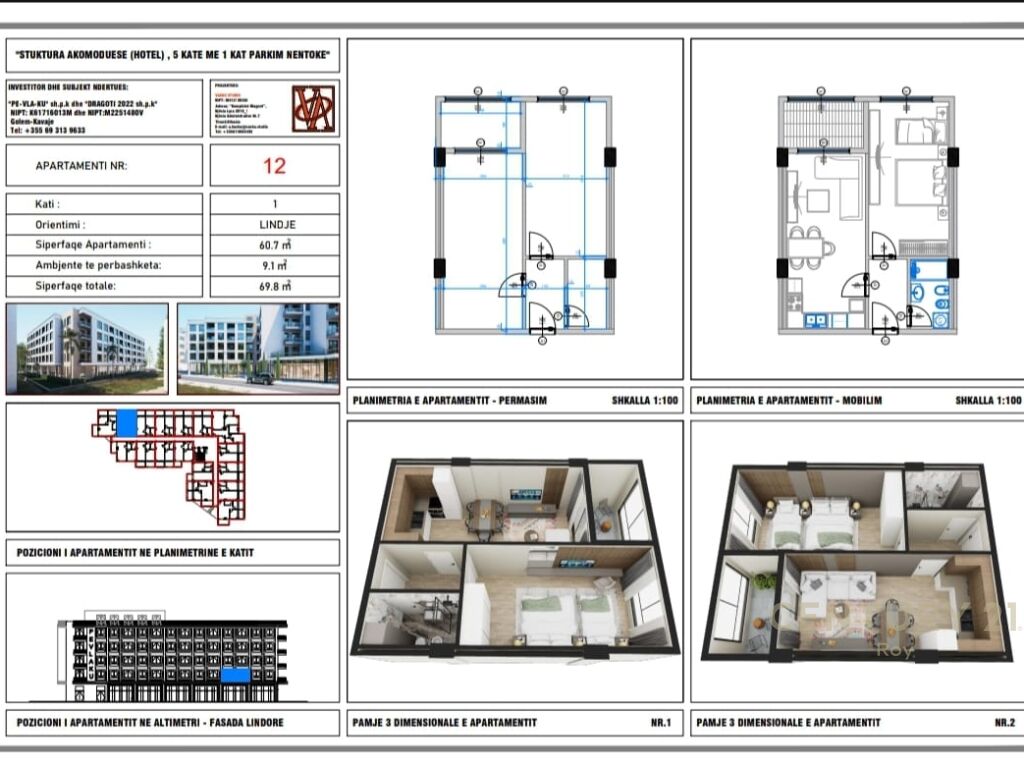 Foto e Apartment në shitje Golem, Durrës