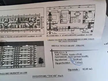 Foto e Apartment në shitje tregu elektrik, Tiranë