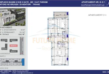 Photo of Apartment for sale Dogana, tirane, Tiranë