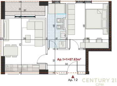 Foto e Apartment në shitje Paskuqan, Rruga Lidhja e Prizrenit, Tiranë