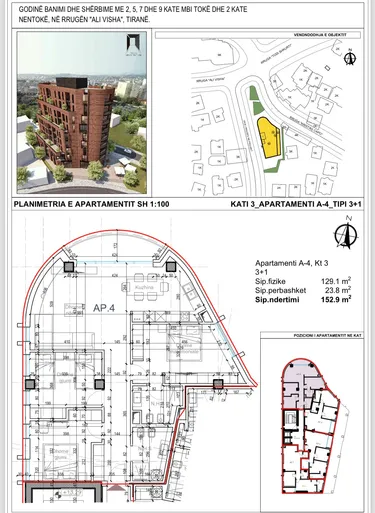 Photo of Apartment for sale Qytet studenti, Rruga ali visha, Tiranë