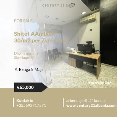 Photo of office for sale Rrhuga 5 Maji Tirana, Albania, tirane, Tiranë