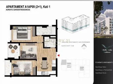 Photo of Apartment for sale Pishat e Buta, Golem, Durrës