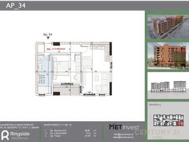 Foto e Apartment në shitje Bulevardi i Ri, Rruga Lidhja e Prizrenit, Tiranë