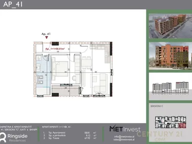 Foto e Apartment në shitje Bulevardi i Ri, Rruga Lidhja e Prizrenit, Tiranë