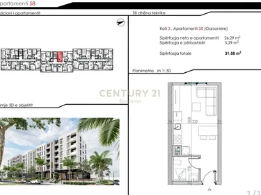 Photo of Apartment for sale Mali i Robit, Durrës