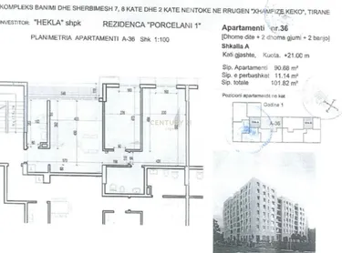 Photo of Apartment for sale rruga porcelan, Tiranë