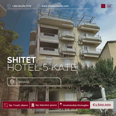 Foto e Hotel në shitje QENDER, Qender, Himare, Himarë, Vlorë