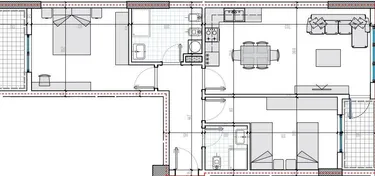 Foto e Apartment në shitje Kompleksi Univers City, Mbrapa QTU-se, Rruga Gryka e Kacanikut, Tiranë