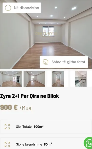 Foto e Ambient biznesi me qera Rruga Abdul Frasheri, Tiranë