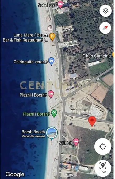 Foto e Tokë në shitje Borsh, Sarandë