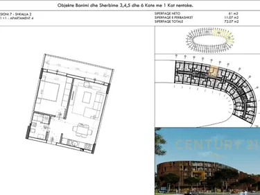 Foto e Apartment në shitje "residenca Eon" Ne Golem, Durrës