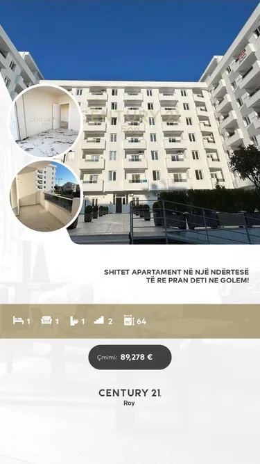 Foto e Apartment në shitje Golem, Durrës