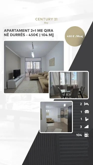 Foto e Apartment me qera Qender, Durrës