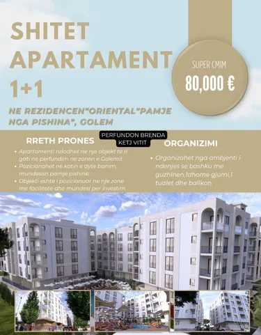 Foto e Apartment në shitje Golem, Durrës