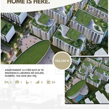 Foto e Apartment në shitje Mali i Robit, Durrës