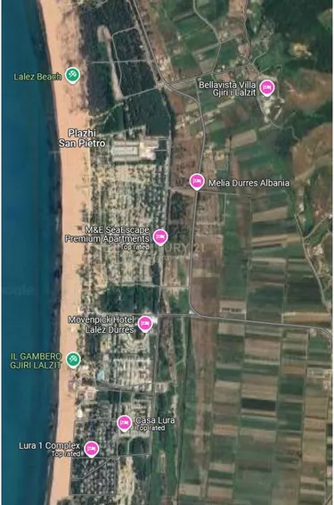 Foto e Tokë në shitje Gjiri i Lalzit, Durrës