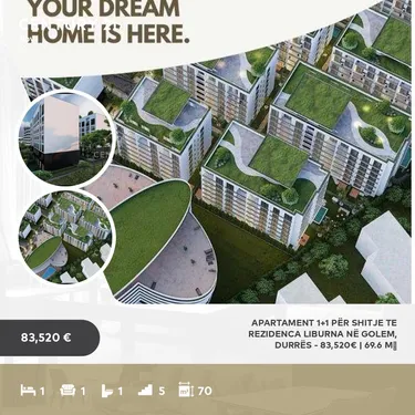 Foto e Apartment në shitje Mali i Robit, Durrës