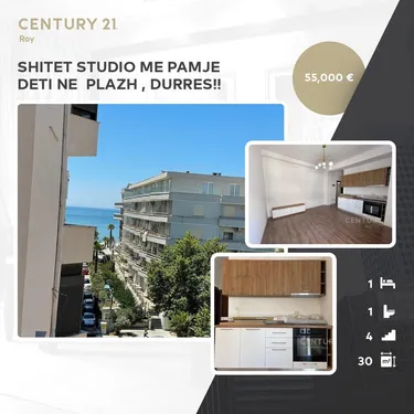 Foto e studio në shitje Plazh, Durrës