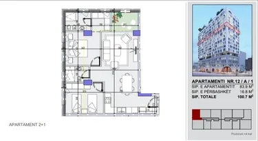 Foto e Apartment në shitje Kumuna e Parisit, Tiranë