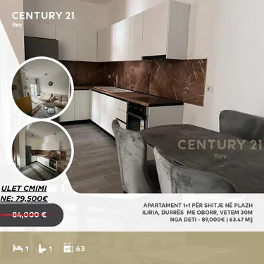 Foto e Apartment në shitje Plazh Iliria, Durrës