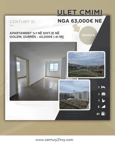 Foto e Apartment në shitje Golem, Durrës