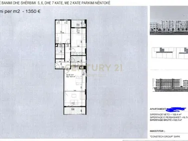 Fotografie Byt na prodej Eagle Residence, Ish Dogana, Tiranë