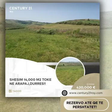 Foto di land in vendita Arapaj, Durrës