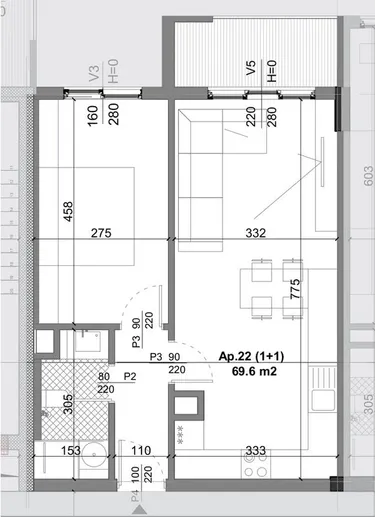 Photo of Apartment for sale Kamez, Kamez Qender, Tiranë