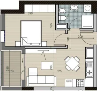 Foto von Wohnung zum verkauf Univers City, Tiranë