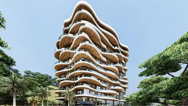 1+1 Apartment for Sale in Ranë të Hedhun, The Wave Residence – Full Sea View