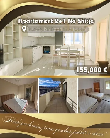 Zdjęcie Mieszkanie na sprzedaż Ish Fabrika Bukes, Durrës