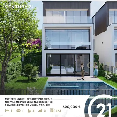 Фото vila на продажу Farke e Vogel, Tiranë