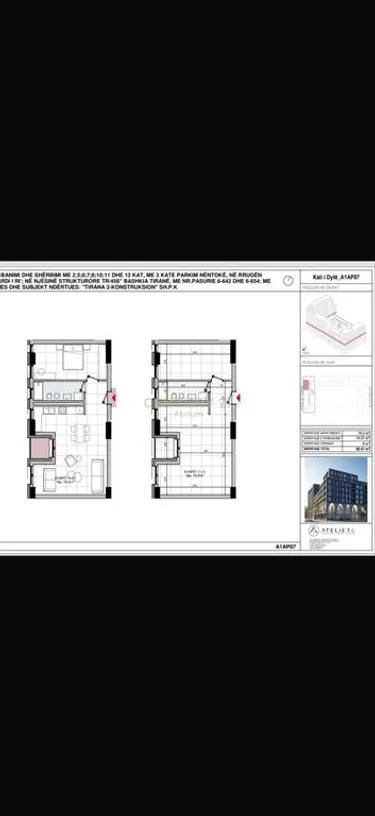 Fotografie Byt na prodej Tek Fillimi i Bulevardit të Ri, Tiranë