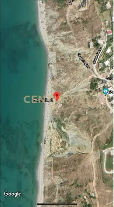 FOR SALE 8,250 m² FIRST-LINE SEAFRONT LAND IN KALLM, DURRËS