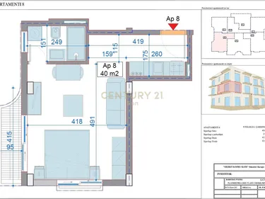 Zdjęcie studio na sprzedaż Shkëmbi i Kavajës, Durrës