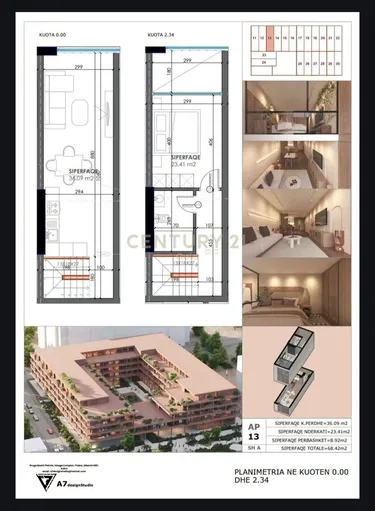 1+1 Apartment in Sun Sea Residence, Golem