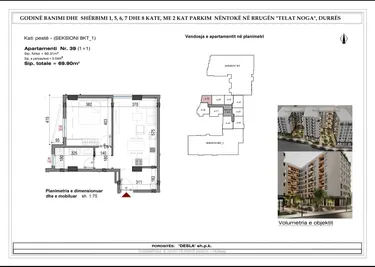 Фото Квартира на продажу Spitali, Rruga Durresi Ne Shekuj, Durrës