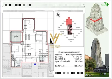 Foto e Apartment në shitje Sheshi Skënderbej, Tiranë