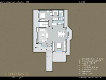 Foto e Vilë në shitje Mjull-bathore, Rruga Akacia, Bathore, Tiranë