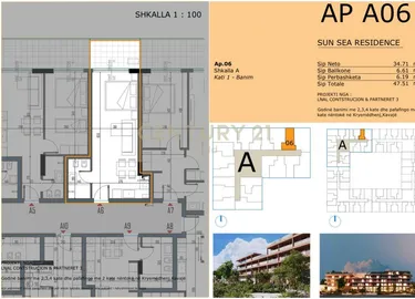 Fotografie studio na prodej Golem, Durrës