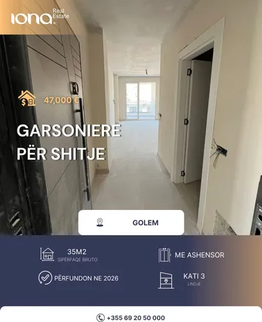 Studio Apartment for Sale – Golem (near Grand Blue Fafa Hotel)