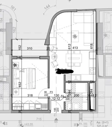 Foto av Lägenhet till salu Bazzar Gate, Pazari i Ri, Tiranë